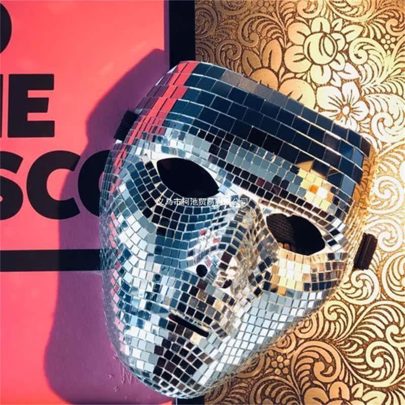 Kristall-Gesichtsmasken Cosplays Spiegelreflexion Maskenball-Masken Gesichts-Party-Masken