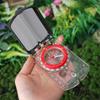 Luminous Camping Survival Compass Waterproof Fluorescent Ring Compass Camping Compass  Mountaineer