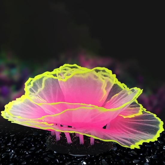 Fish Tank Landscaping Coral Artificial Coral Aquarium Decor Realistic Coral Ornament Bottom Suction Cup Design Decoration for Aquarium