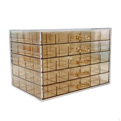 Vitrine, Acryl Schmuck Aufbewahrungsbox Halter, Ständer, Transparent Schreibtisch, 120