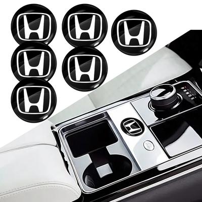 Nálepky na klíčovou dírku zámku auta Ochrana zámku dveří 3D nálepky na auto Pro Fit Mugen Insight Type S R VTEC DOHC Modulo Vezel Legend RR Si