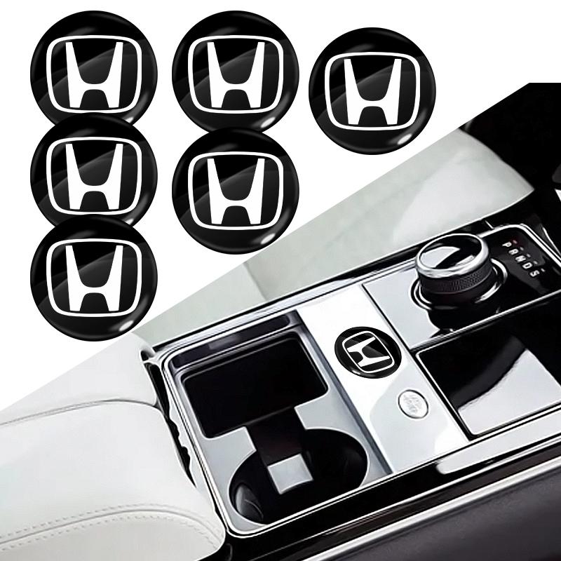 Car Lock Keyhole Stickers Door Lock Protect Car 3D Stickers For Honda Fit Mugen Insight Type S R VTEC DOHC Modulo Vezel Legend RR Si