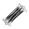 10 Pcs Gum Hair Bands Elastic Hair Styling Tools Hook Ponytail Women T