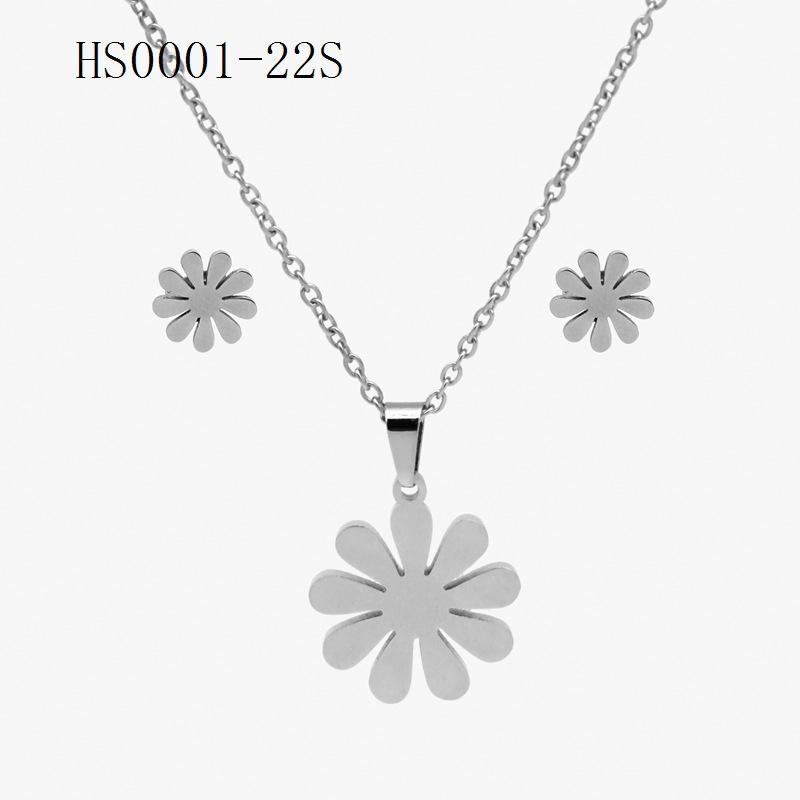 1 комплект элегантных женских подвесных ожерелий с подвесками и серьгами для пирсинга — фото 21