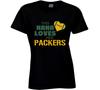 Esta Avó Ama a Sua Camiseta de Futebol dos Packers - Cores da Equipa Green Bay Packers