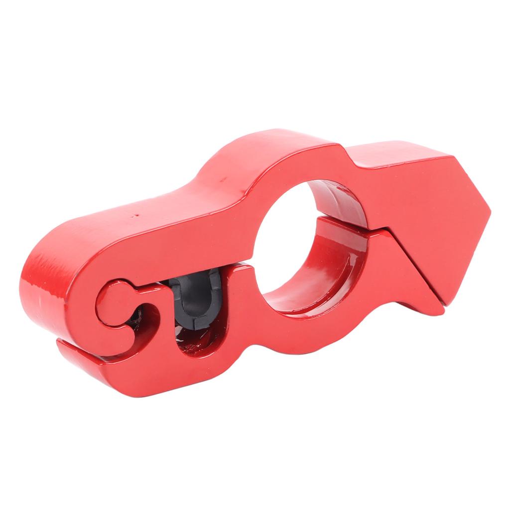 Blocco manubrio in lega di alluminio rosso antifurto robusto per motocicletta Blocco manubrio per motocicletta