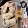 Children's Sports Shoes Versatile Casual Girls Shoes Cute Dad Shoes Medium Older Children Little Girl 2025 Spring and Autumn New