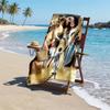 Great Soccer Player Fashion Beach Towel: Ideal for Summer Adventures Soft, absorbent and quick drying suitable for swimming and bathing