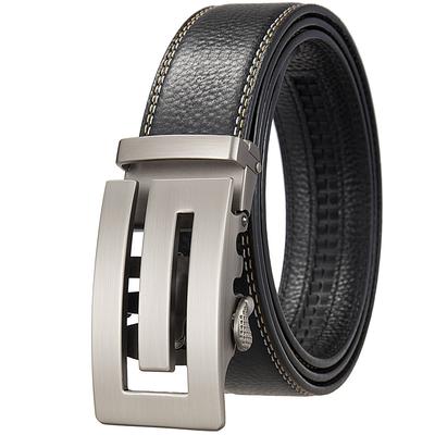 Personalized Trendy Belt Men'S Belt Automatic Buckle Business Belt Buckle, First Layer Cowhide Belt Ly25-1058-5