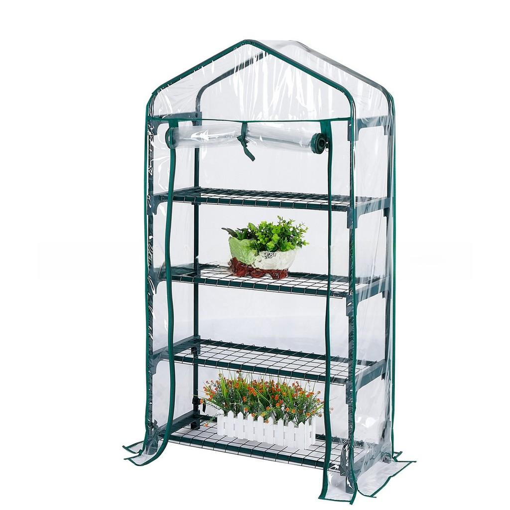 Greenhouse Garden Green Mesh Cover For Indoor Plant Protection And Winter Growth