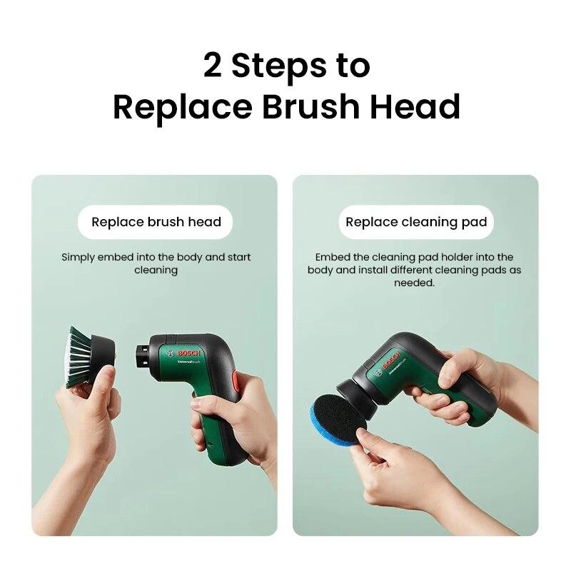Bosch Cleaning Sponge Brushing Accessory for Bosch Universal Cleaning Brush Without Electric Cleaning Brush