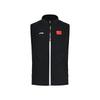 Li Ning National Team Series Stand Collar Zipper Warm Comfortable Down Vest Unisex Vests Black AMRU047-1