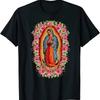 Our Lady Virgen De Guadalupe Virgin Mary Graphic Tee Mens Cotton