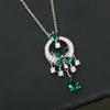 Garden butterfly necklace does not fade, female high-end sense, phantom butterfly fringed necklace design sense
