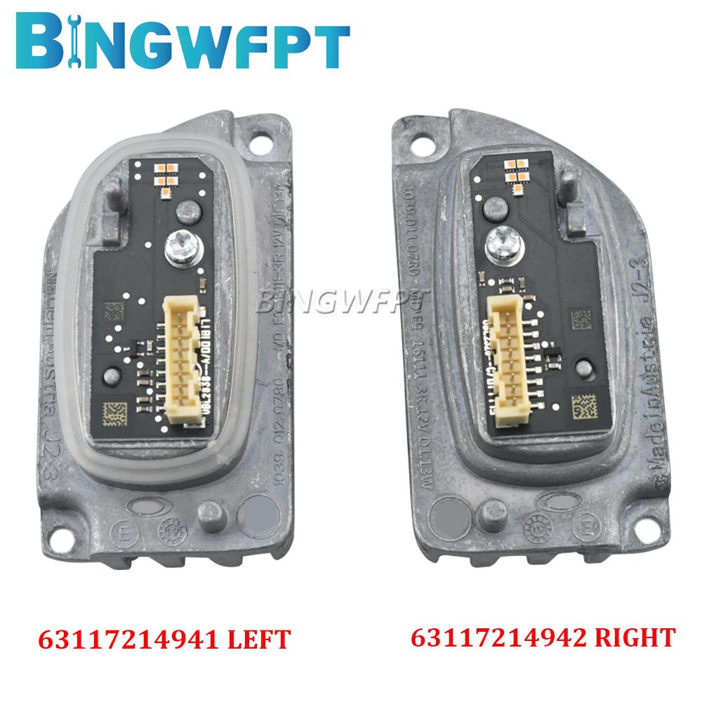 Turn Signal Headlight LED 63117214941 63117214942 For BMW Series 5 G30 G31 G38 F90 M5 Module Control Unit