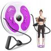 Twister Disc With Nubs Rotating Disc For Exercise Massage Fitness With Ropes