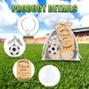 Pack of 10 Football Theme Pendant Keychains Featuring Soccer Cleats and Cloth Designs for Sports Enthusiasts and Daily Use