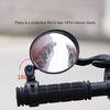 Bicycles Rearview Mirror Electric Bike Rear View Mirror 180 Degree Adjustable Handlebar Mirror Easy to Install