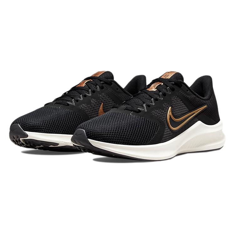 New Nike Downshifter 11 'Black Metallic Copper Coin' Women's CW3413-002