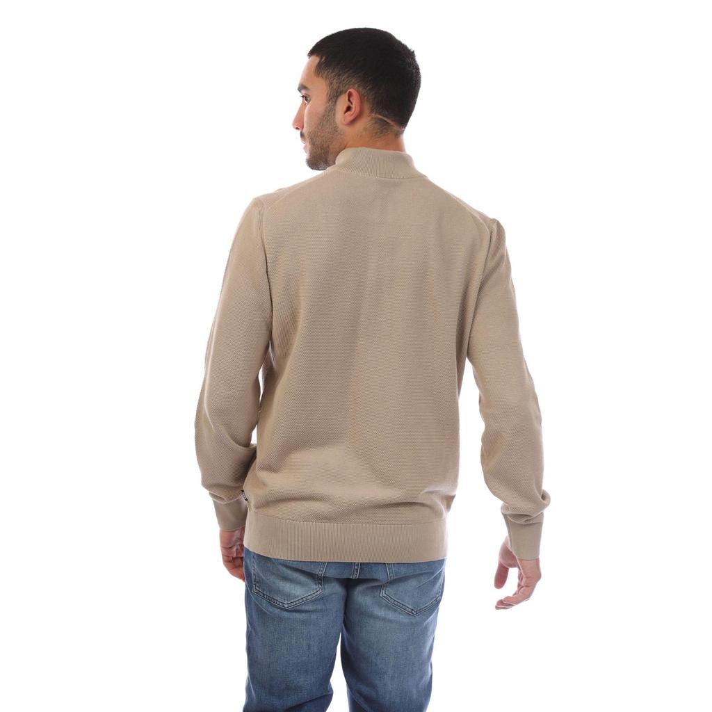 BOSS Herren Ebrando-P Viertelreißverschluss Pullover
