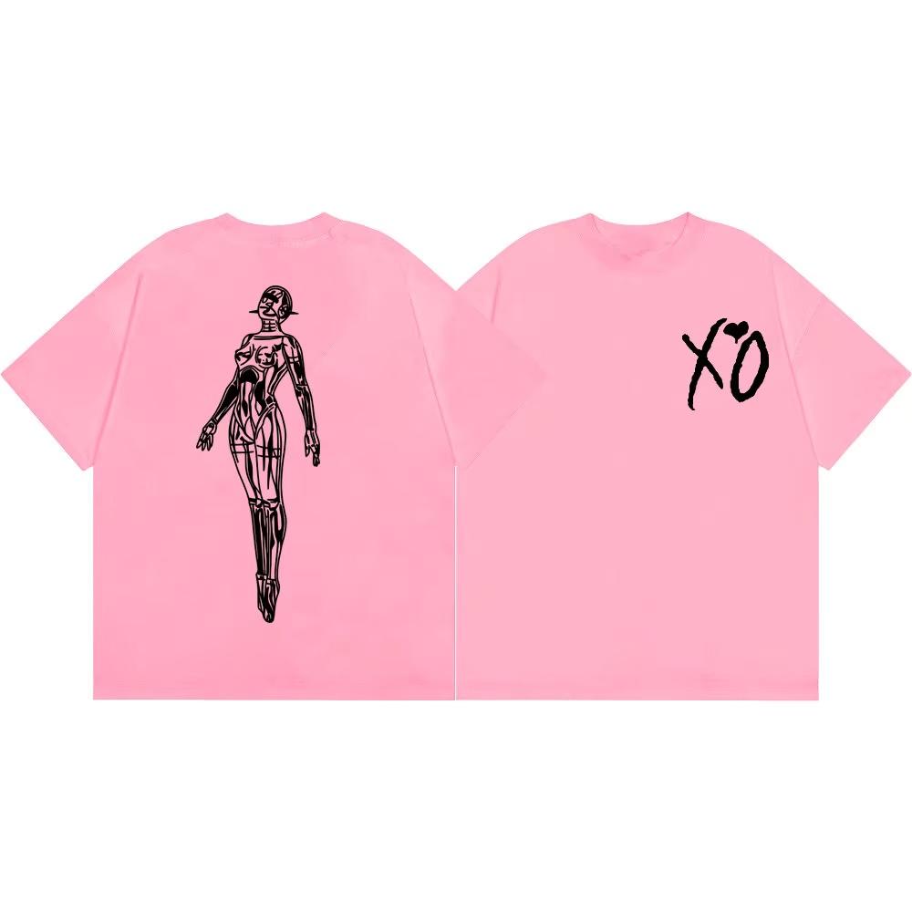 2026 Rapper The Weeknd Merch Tshirt Unisex Unisex Clothing Fashion Hip Hop Short Sleeve Tshirts Summer Casual Loose T Shirts
