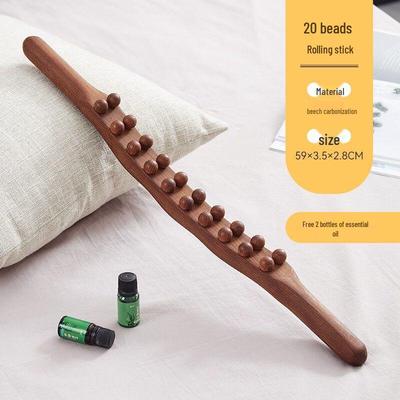 Wooden Full Body Muscle Rolling Stick