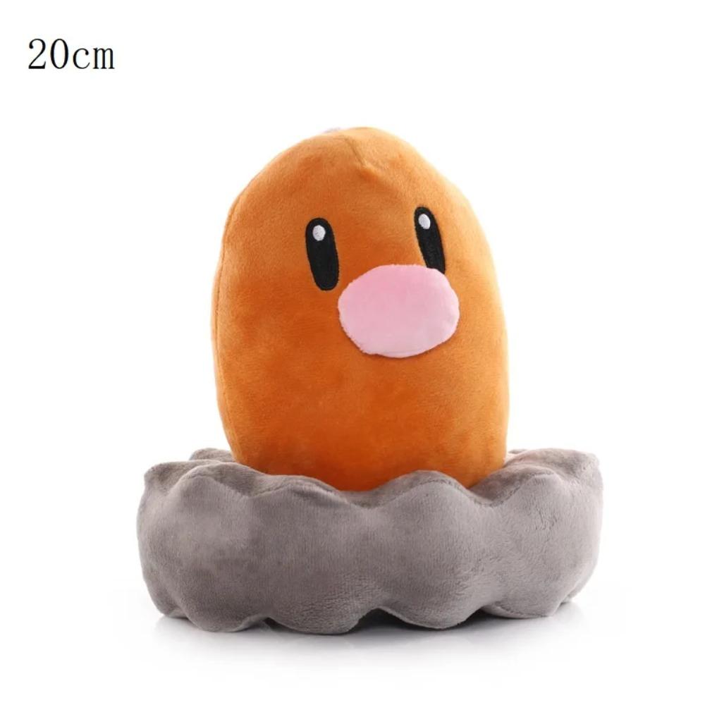 

20cm Lovely Pokemon Diglett Growlithe Plush Doll Cartoon Mr. Mime Magnemite Plush Toy Farfetch d Aerodactyl Plushie Kids Gifts About 15-20cm