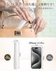 Cordless Hair Iron, 2-Way Curling/Straightening, Mini, USB Rechargeable, 3 Temperature Settings (160℃/180℃/200℃), Compact, Negative Ion Technology, Hi
