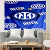Inter Milan Crest Tapestry, Unique Design Tapestry, Suitable for Bedroom,Livingroom, Playroom,Heartwarming Fan Holiday Gifts