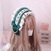 Japanese Sweet Lovely Hair Band Lolita Maid Hairband Lace Ribbon Bowknot Headband Cosplay Headdress Cute Accessories