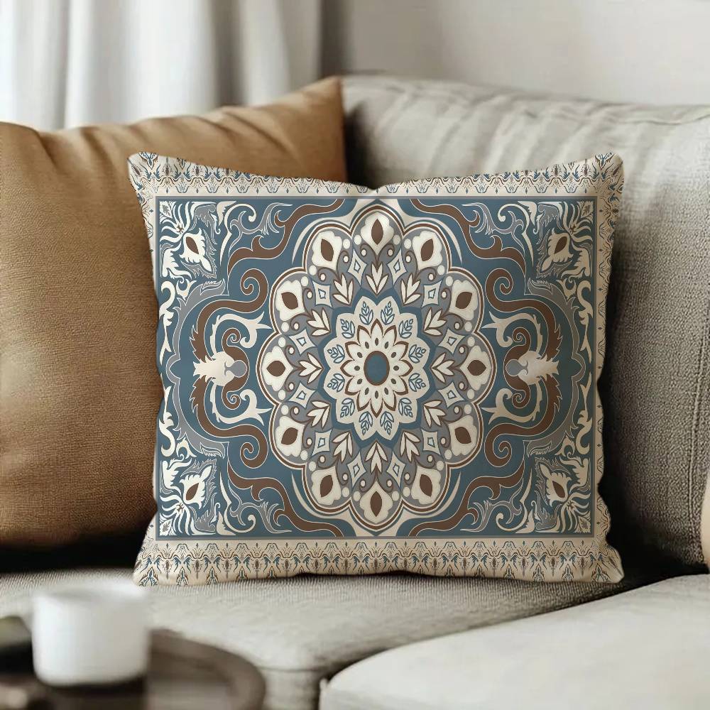 Persian carpet Pillow Cover for Bedroom Room and Living Room Sofa Decorative Cushion Cover