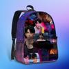 New Hunterx Kpop Starry Sky Backpack for Elementary and Middle School Students (Witch Hunter Girls Anime Cartoon Starry Sky Backpack) 6276 CLE