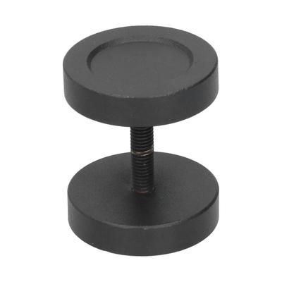 Barn Door Handle Carbon Steel Round Sliding Door Knob for Garages Cabinet Gates Door