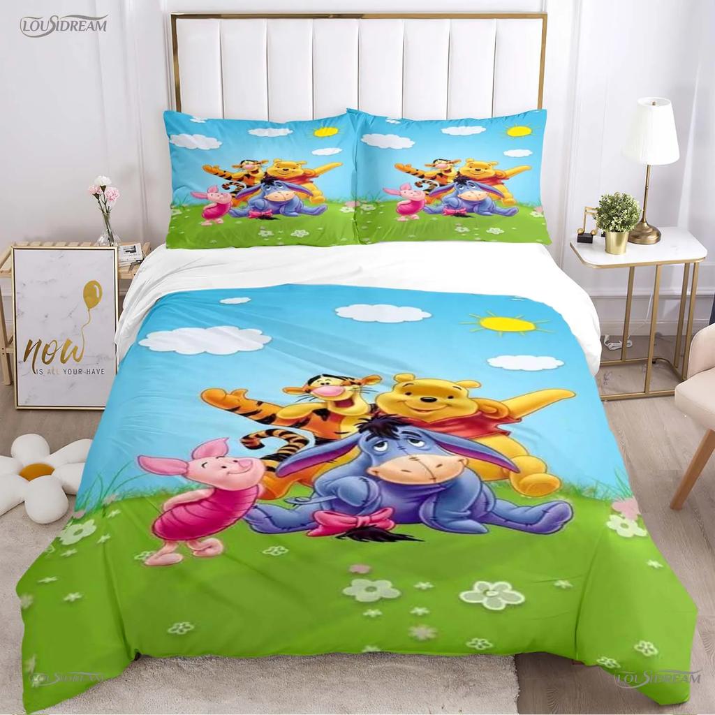 Comforter Winnie The Pooh All Season Comforter Bedding Sets Soft And S Single/Double/Queen/King