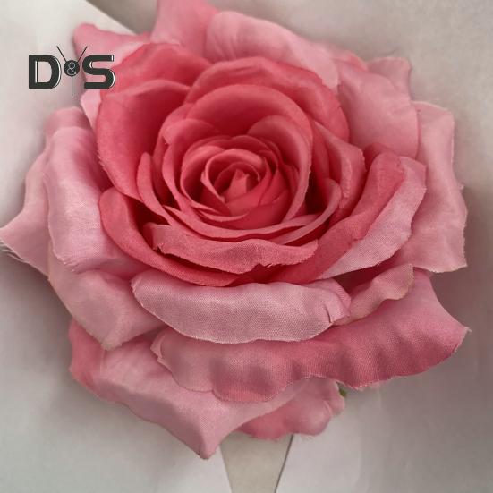 Yapay Çiçek 1 Adet Kafa DIY Solmaz Kumaş Çiçek Aranjmanı Sahte Ayçiçeği Masa Dekor