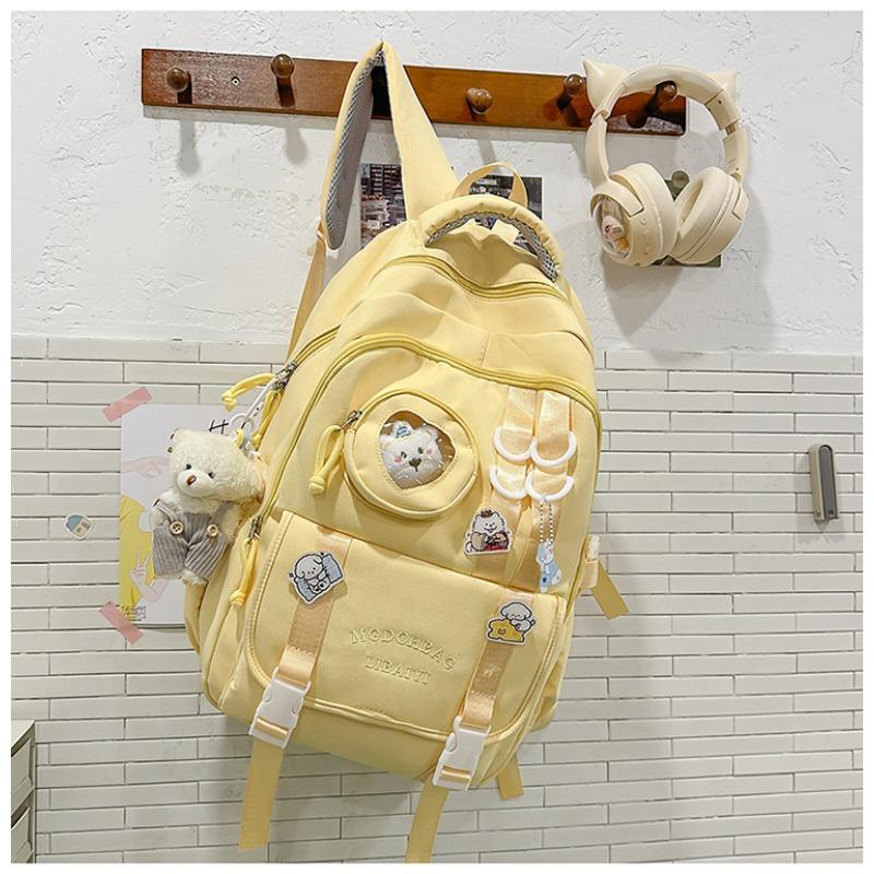 Junior High School Students' Schoolbags and Girls' New High Value Ins Wind High School Students' Lightweight and Large Capacity Backpacks