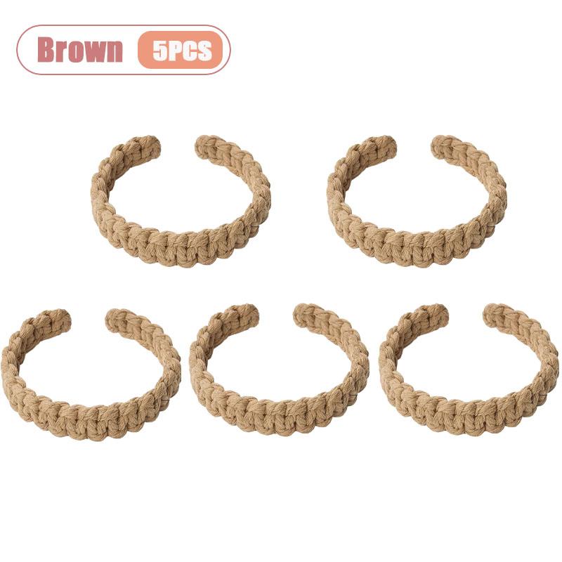 Macrame Curtain Tie Back Hand Woven Cotton Rope Back Tying Strap Versatile Tie for Drapes Blinds and Home Decor