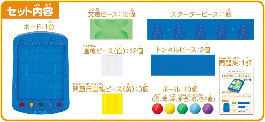 Kumon Publishing Logical Route Puzzle Educational Toy for ages 4 and up Kumon LR-11