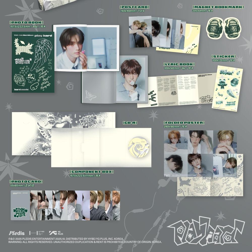 TWS - [PLAY HARD] 4th Mini Album