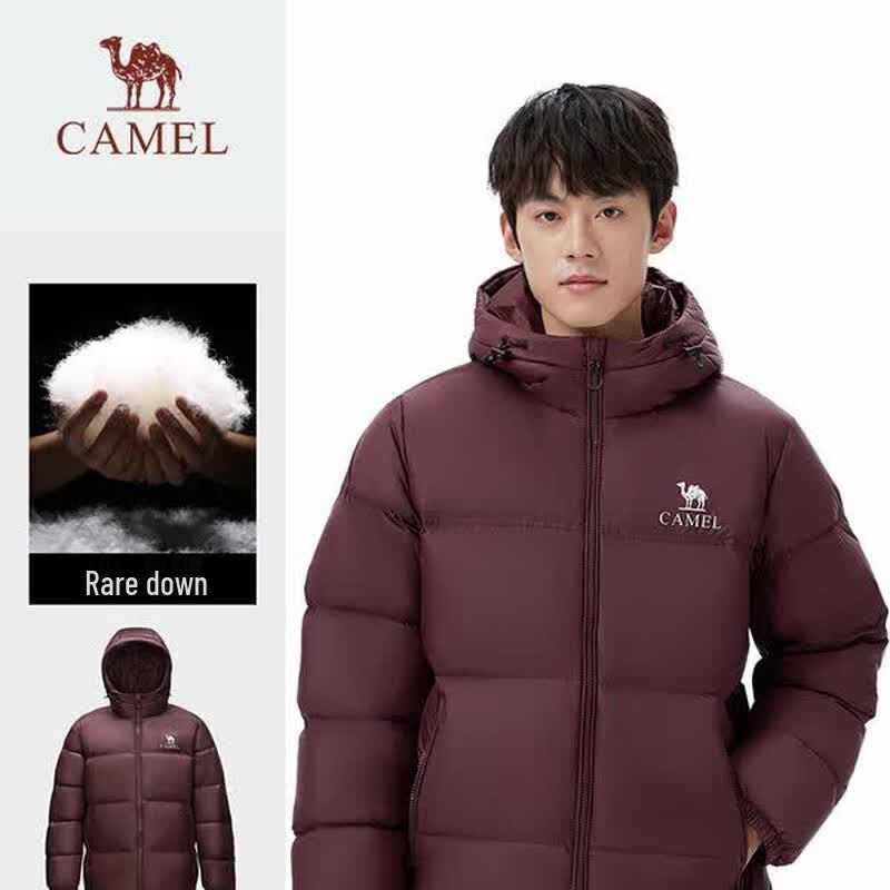 CAMEL Unisex Outdoor Down Jacket L