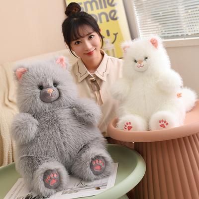 Super Soft Candy Candy Candy Cat Plush Doll Long Hair Cat Doll Girl Birthday Gift Kids Bed Hug Sleeping Pillow