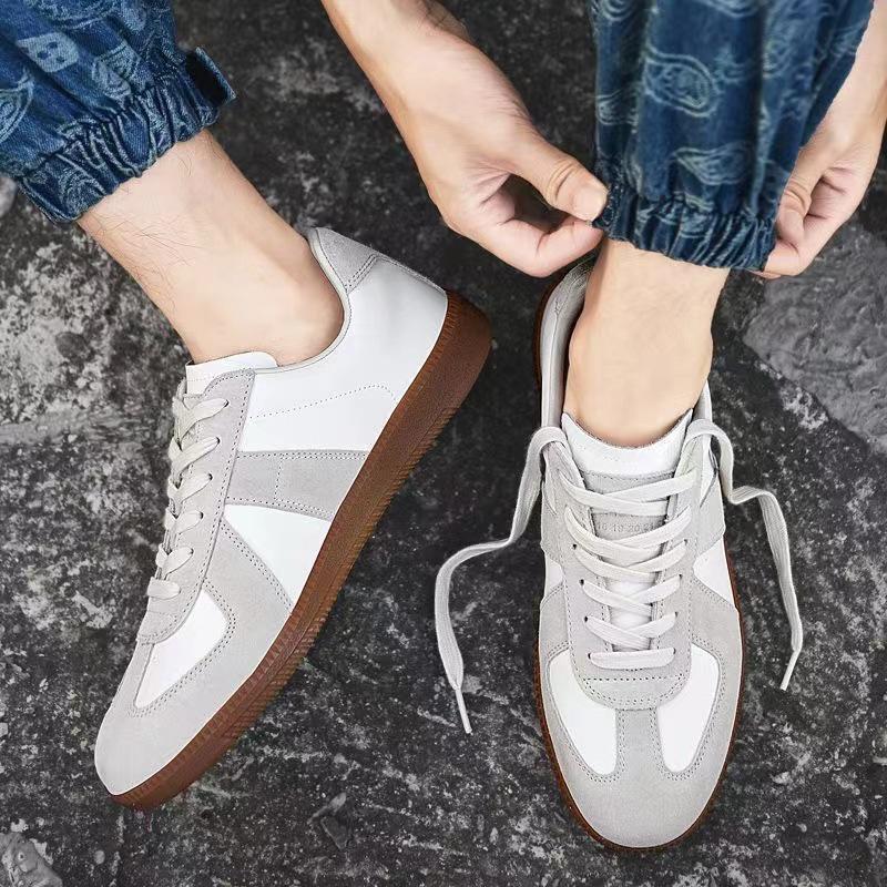 Forest Gump Low-top Lace-up German Training Shoes for Students - Lightweight Casual Board Shoes for Spring and Autumn