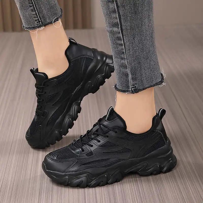 Big Sole Without Heels Women Sneakers Sneakers Women's Sports Basketball Sports Shoes Woman Popular Cheapest Idea Supplies