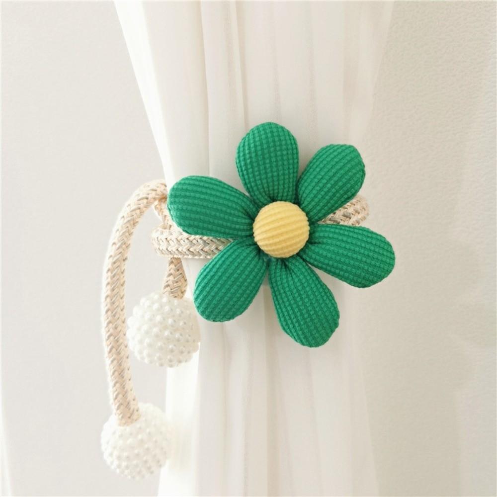 1Pc/2Pcs Beautifully Flower Curtain Tieback Adjustable Curtains Tie Rope  Children's Room