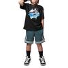 Jordan Aj1 Jumpman T-Shirt Comfortable Fashion Casual Short Sleeve Kids Tops Black II3072-010