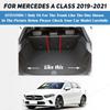 Full Coverage Trunk Mat For Mercedes Benz A Class W177 A180 A200 A220 - 20 Car Cover Pad Interior Protector Accessories