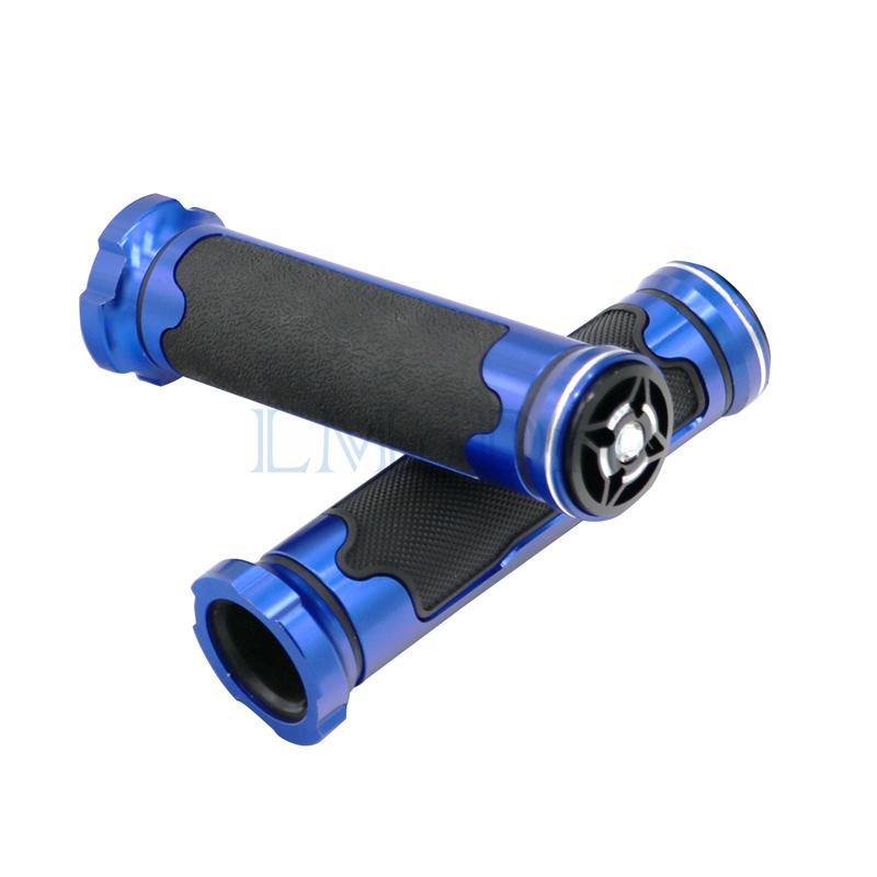 LMoDri Universal 7/8'' 22MM Motorcycle Handle Grips Racing Handlebar Grip for KTM Honda Kawasaki Yamaha Suzuki Ducati