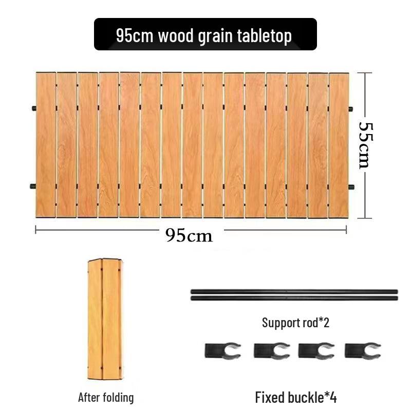 Dunzhu Adjustable Carbon Steel Camping Table Stand