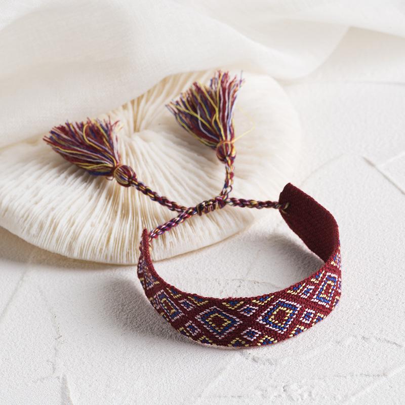 Bohemian Ethnic Tassel Friendship Bracelet