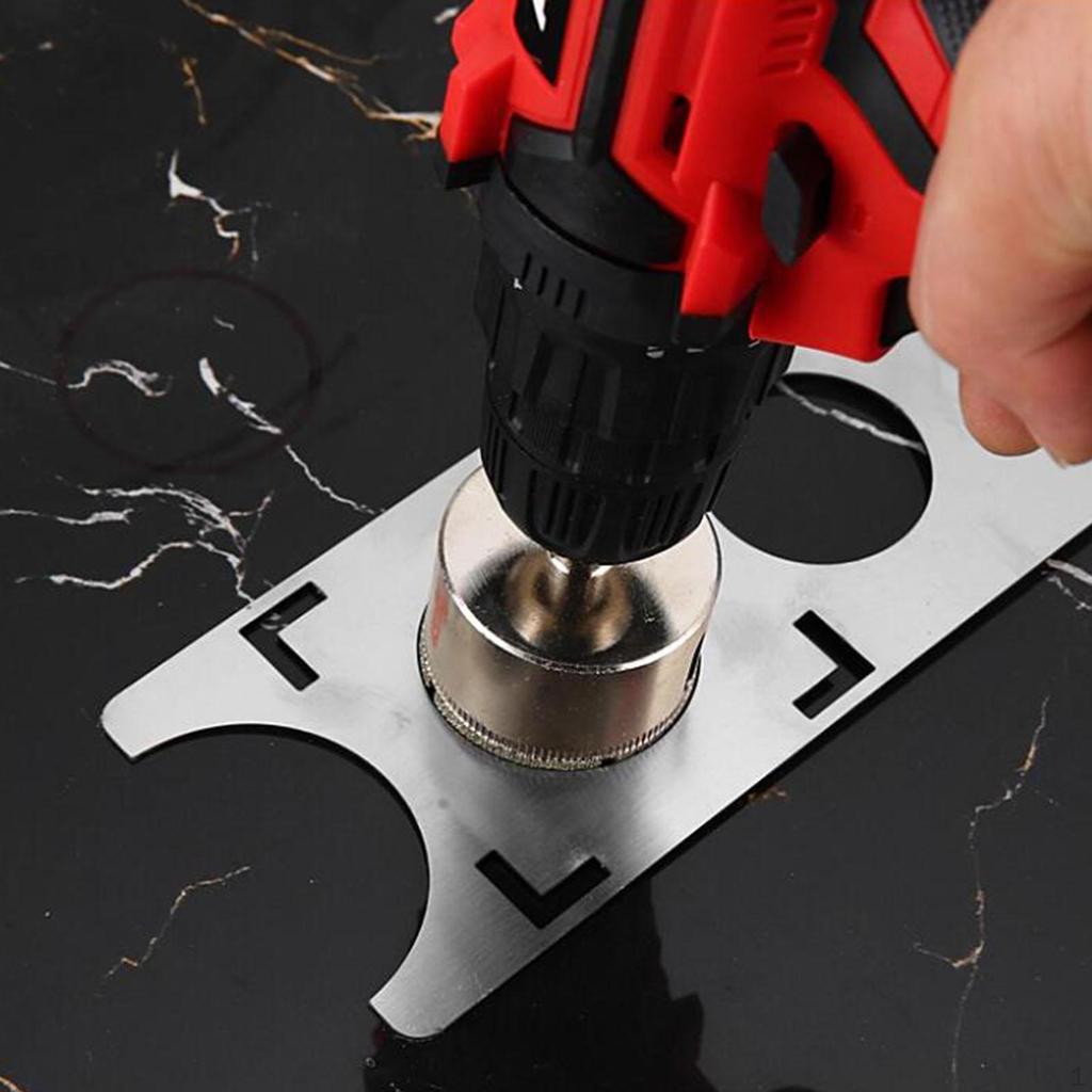 Ceramic Tile Hole Floor Dril Holes Accessory Puncher Opening Punching Hand Tool for Marbles Glass